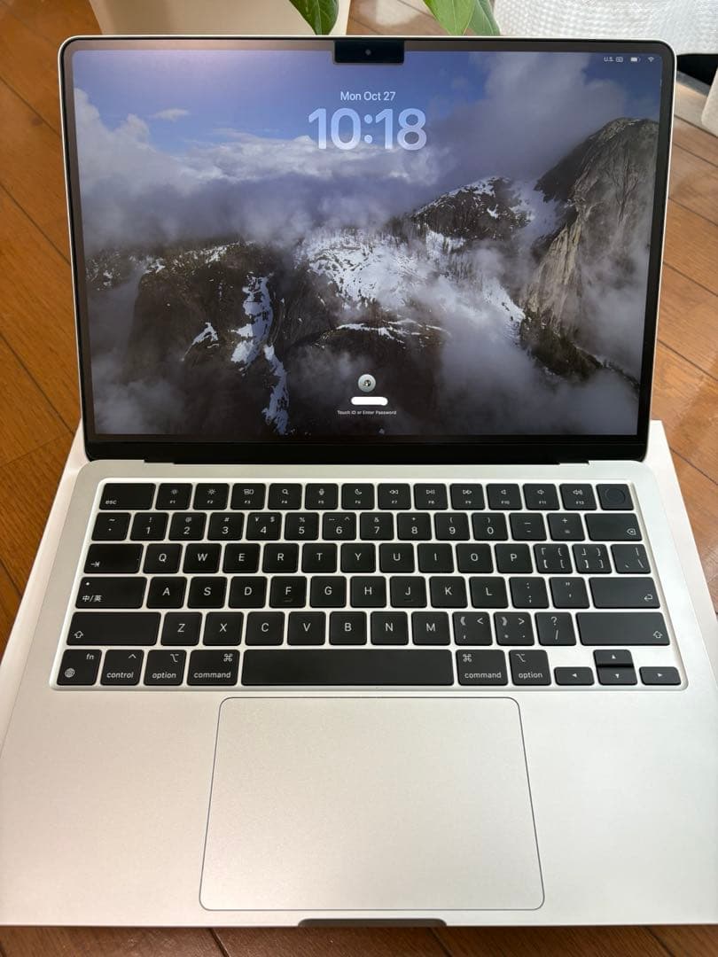 M2 MacBookAir メモリー24GB SSD512GB