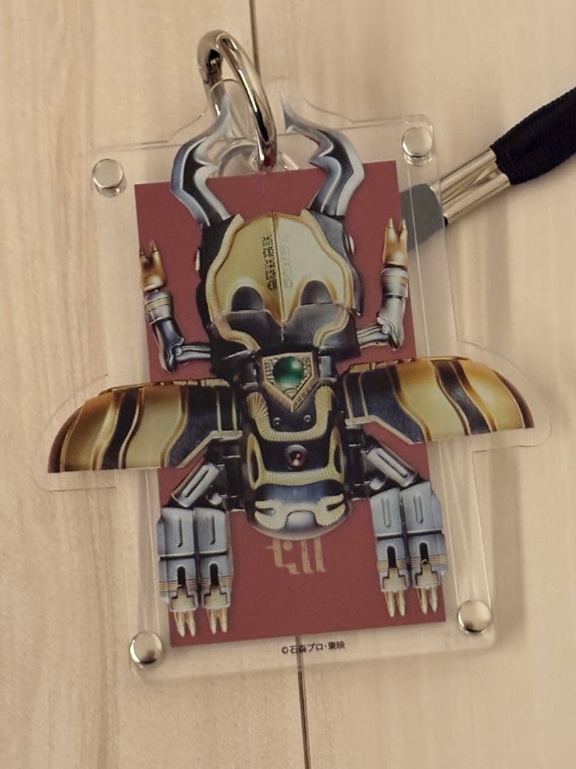 超クウガ展 大阪 内覧会オリジナルグッズ ストラップ付パスケース