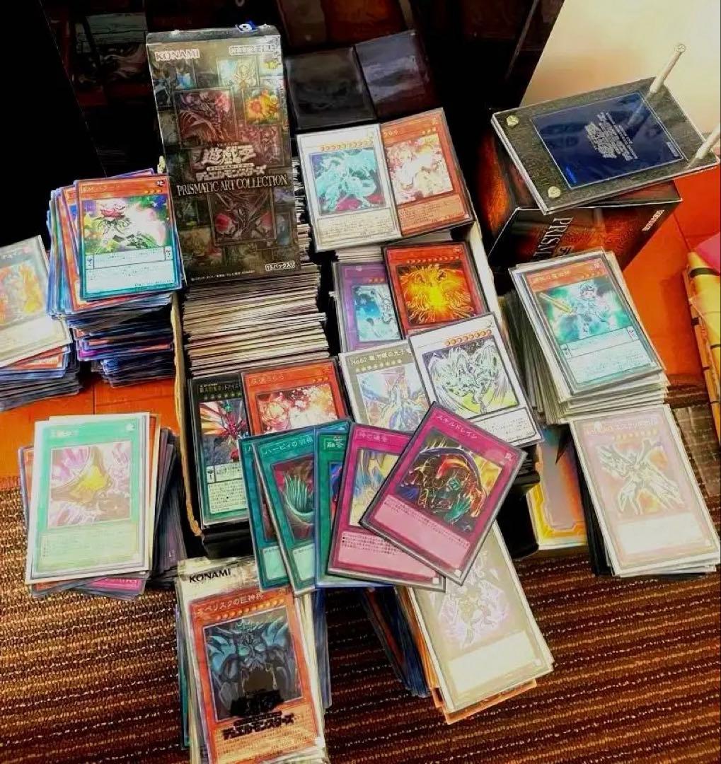 遊戯王　引退品　プリズムティックアートコレクションBOX デッキ多数