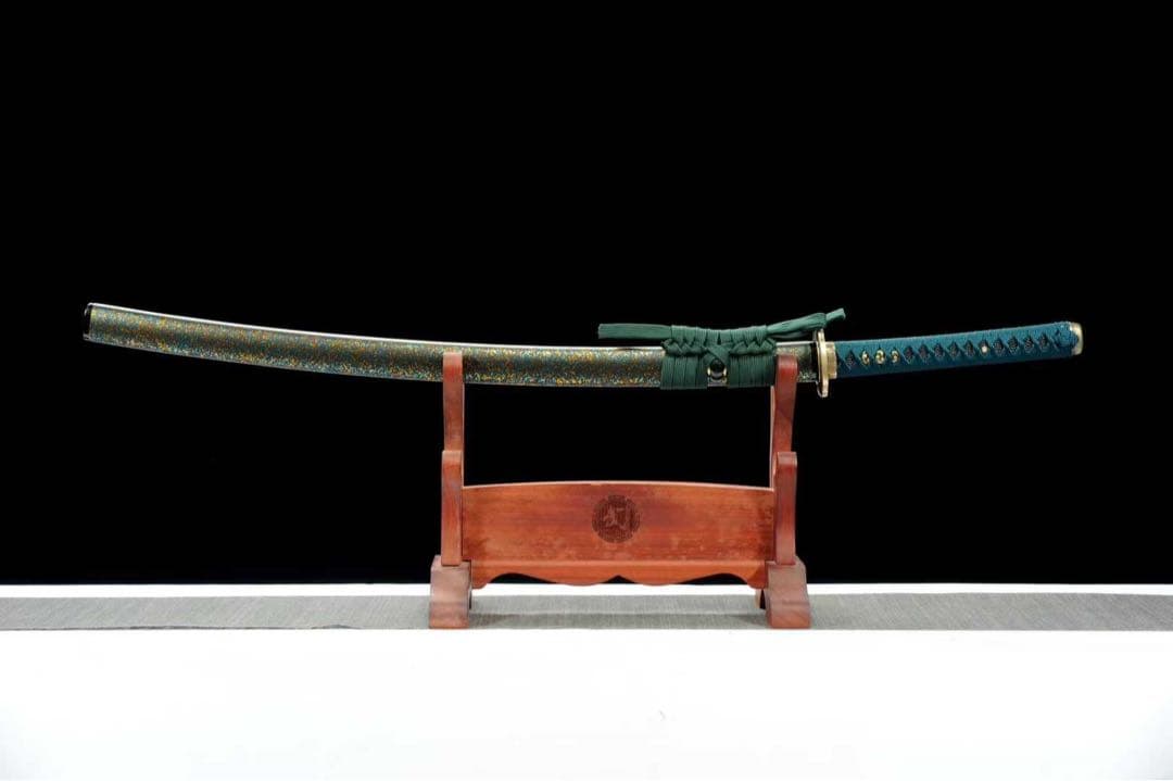 風袖打刀 漆木鞘下緒付 美術刀 刀装具 模擬刀 日本刀 模造刀 鑑賞用 武具
