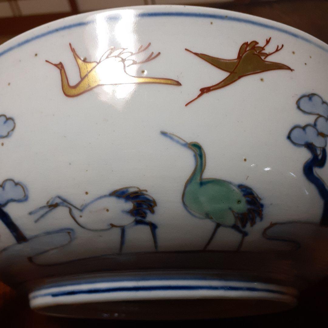 江戸時代金蘭出深皿2枚セット