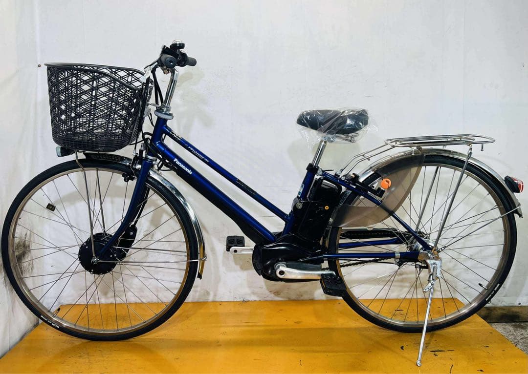 送料無料条件付き PANASONIC 27型　電動自転車中古車