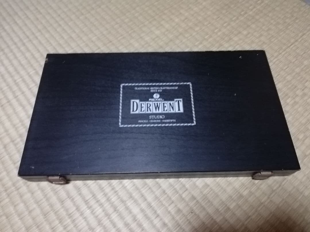 DERWENT ダーウェント スタジオ色鉛筆 72本セット 木製ケース入り