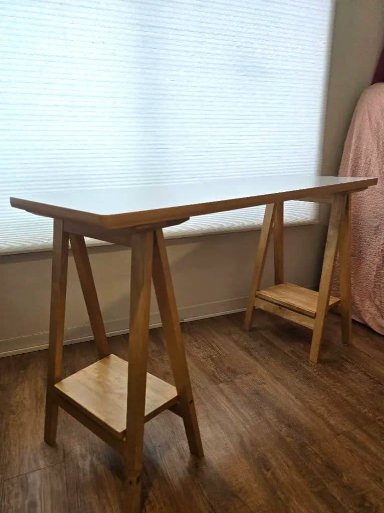 ベルゾン アトリエテーブル メラミン天板 北欧 ナチュラル