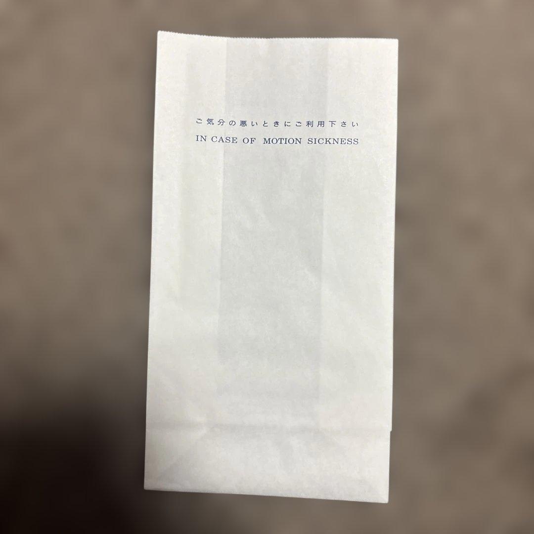 【貴重】381系 エチケット袋