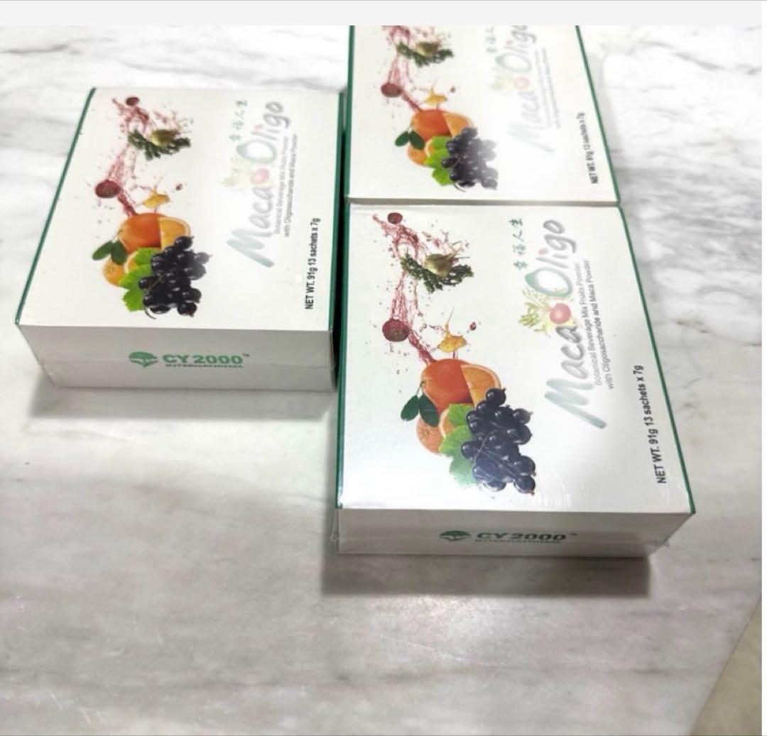 【新品未開封2箱】マカ幸福人生オリゴ