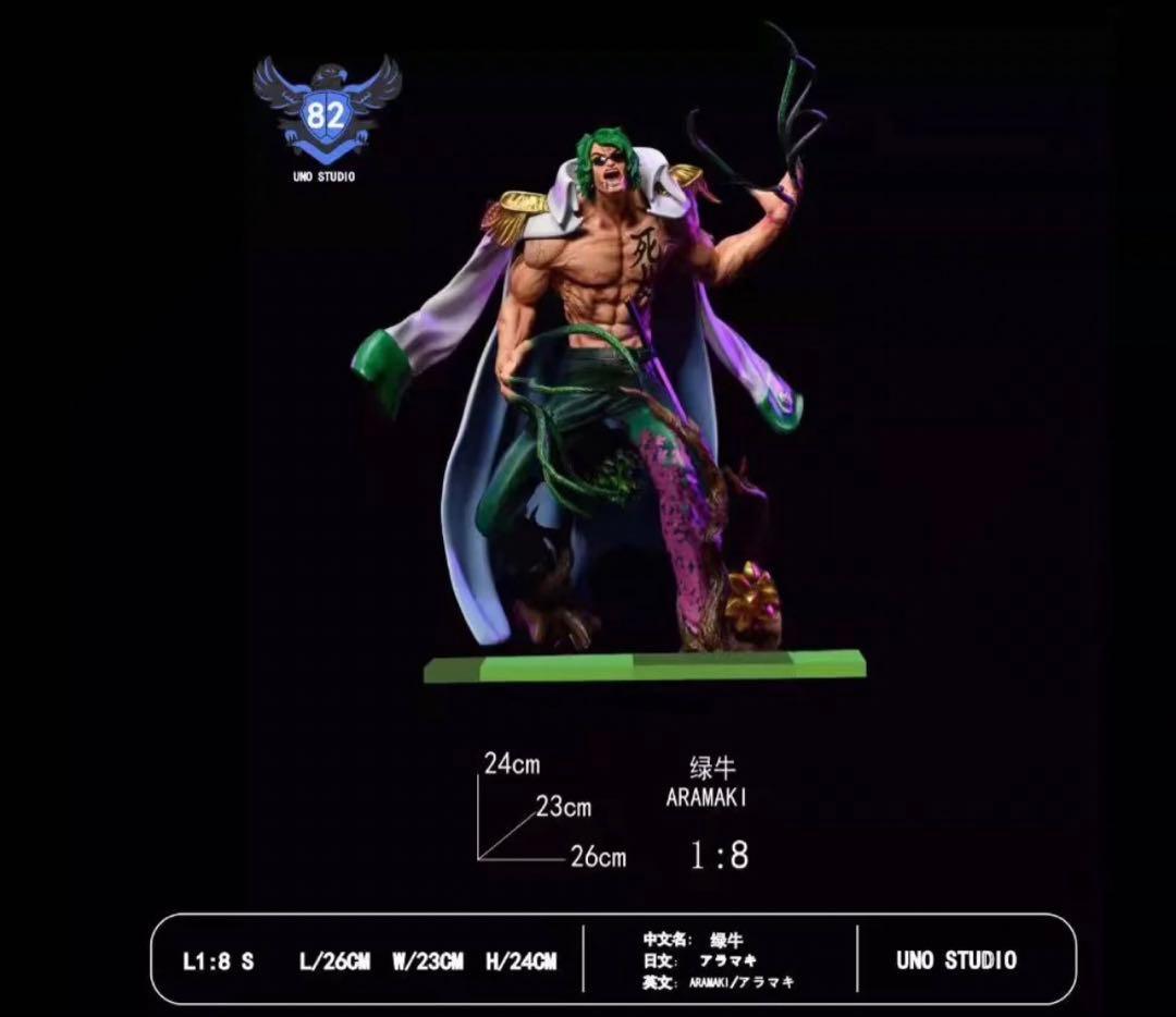 ワンピース アラマキ ガレージキット ガレキ スタチュー①④