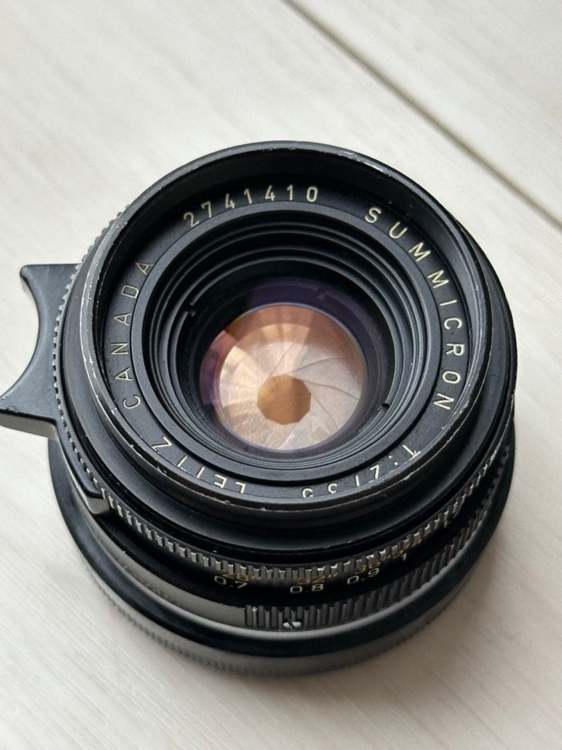 レンズ(単焦点) 1975 Leica 35mm f2 Summicron v3