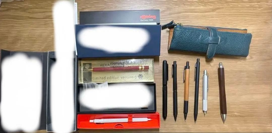 シャーペン、多機能ペン、筆箱のまとめ売り