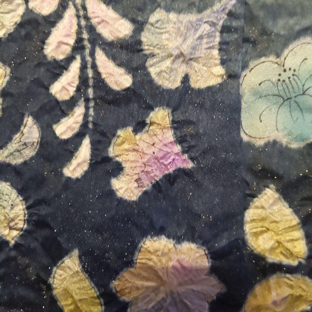 295【最終価格】翡翠色　金通し　落款辻ヶ花振袖6点フルセット成人式卒業式謝恩会