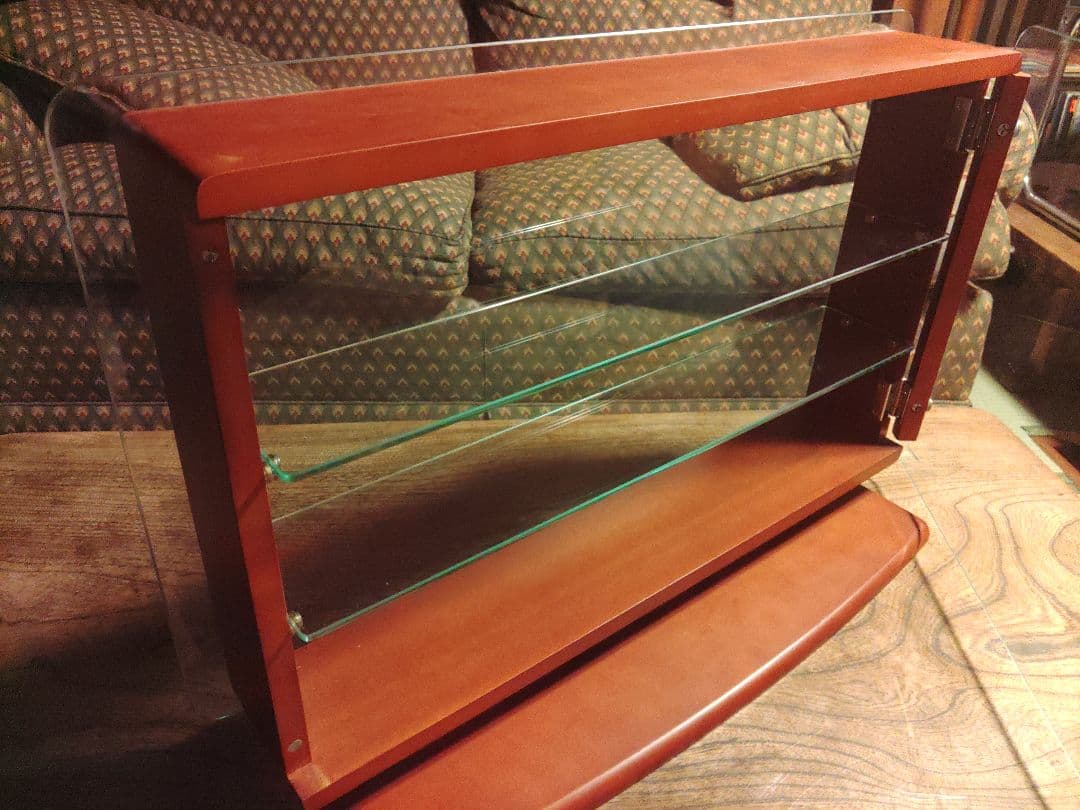 n様　ガラスケース　ディスプレイケース ショーケース　塩川光明堂　アンティーク