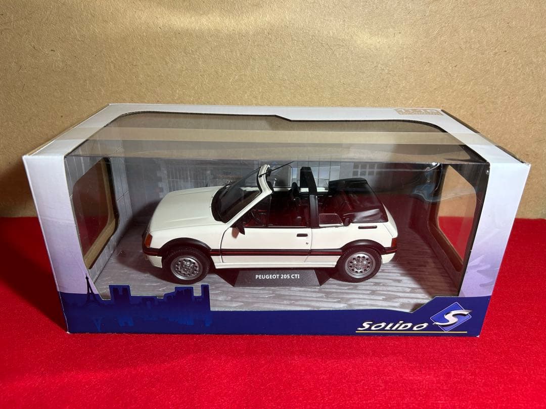 【超レア】　1/18 プジョー 205CTI
