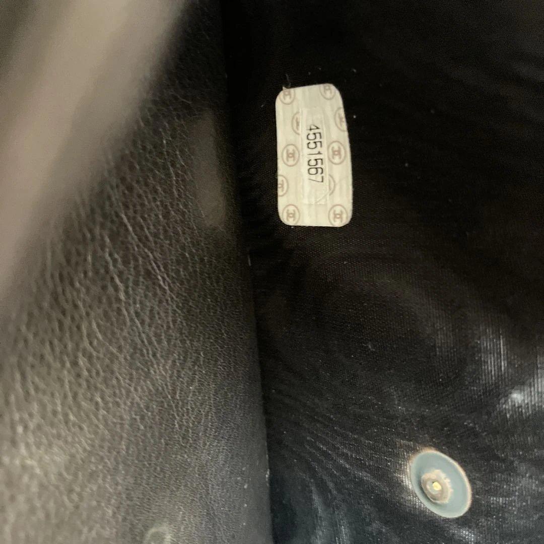 H*売様 CHANEL 黒 パテントレザー バッグ