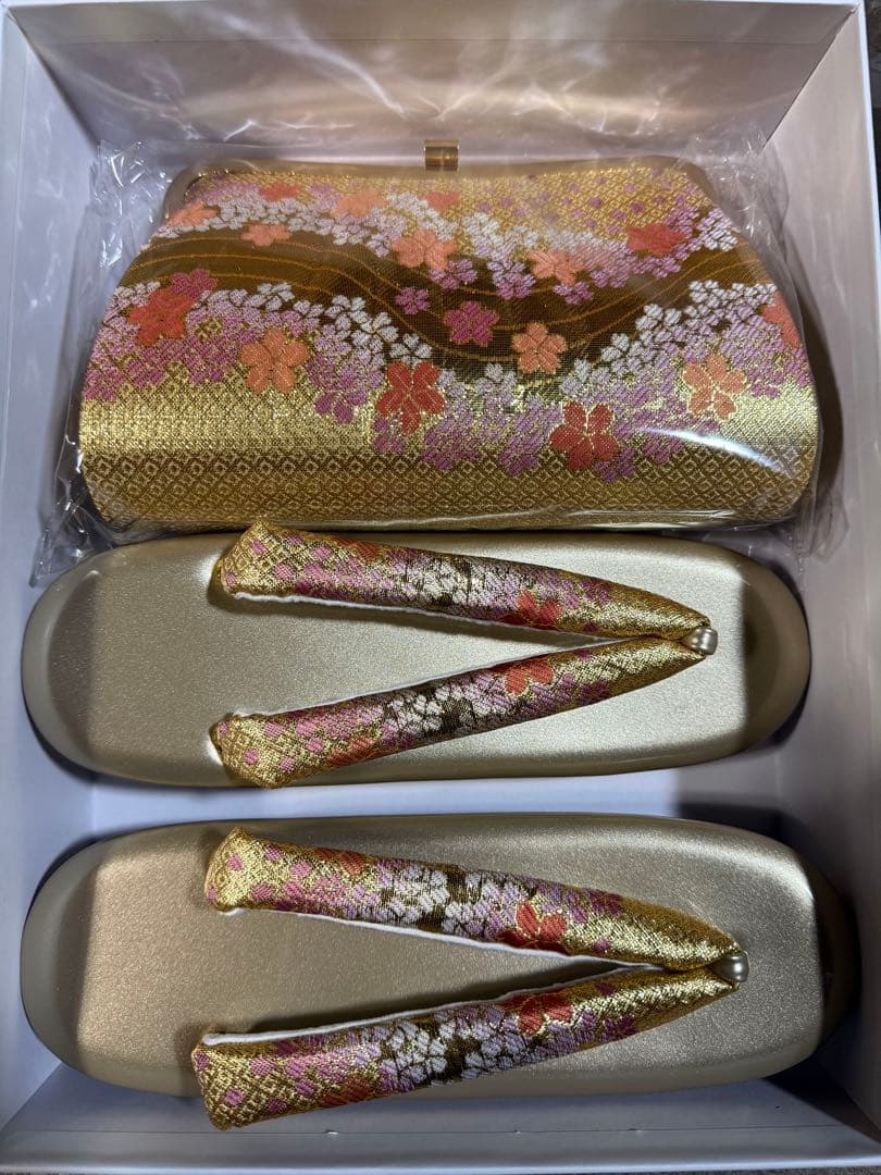 和装用草履とバッグセット LLサイズ 成人式 卒業式 冠婚葬祭