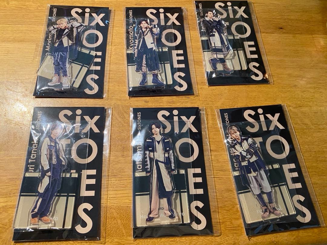 SixTONES アクリルスタンド　6人セット