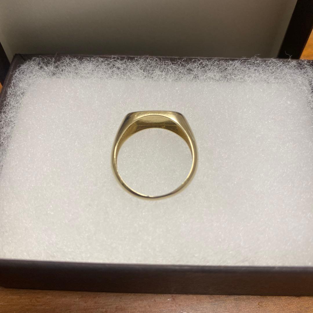 avalanche 10k リング 印台リング　シグネットリング