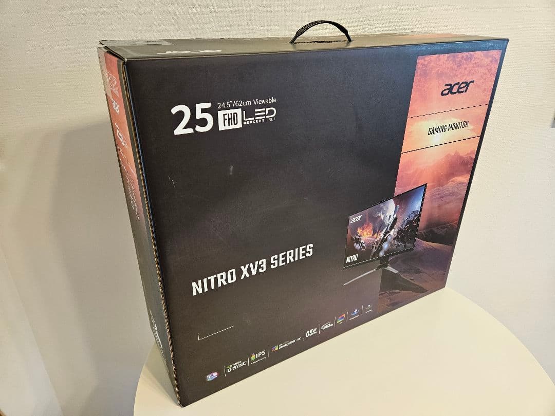【値下げ】Acer NITRO XV3 24.5インチゲーミングモニター