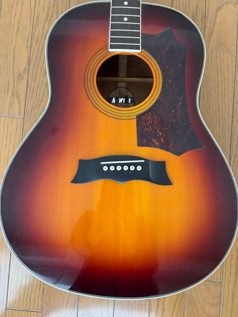 h*p様 希少　縦ロゴMorris MG-30 アコギ　90'sヴィンテージ