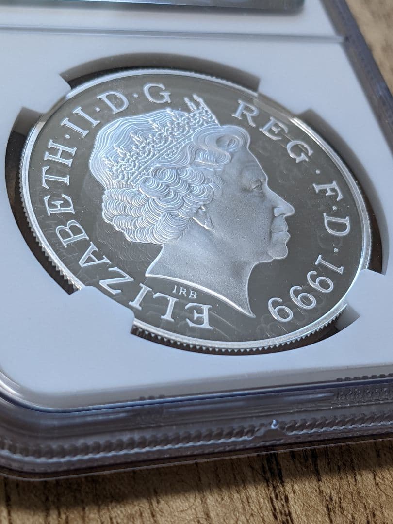1999年　ダイアナ妃　追悼記念　シルバー　銀貨　NGC　イギリス.