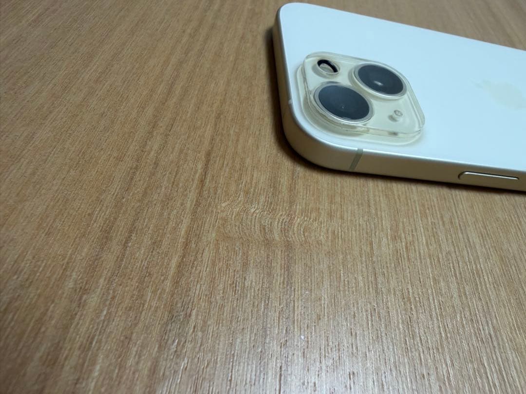 美品　Apple iPhone 15 128gb イエロー　AppleCare付