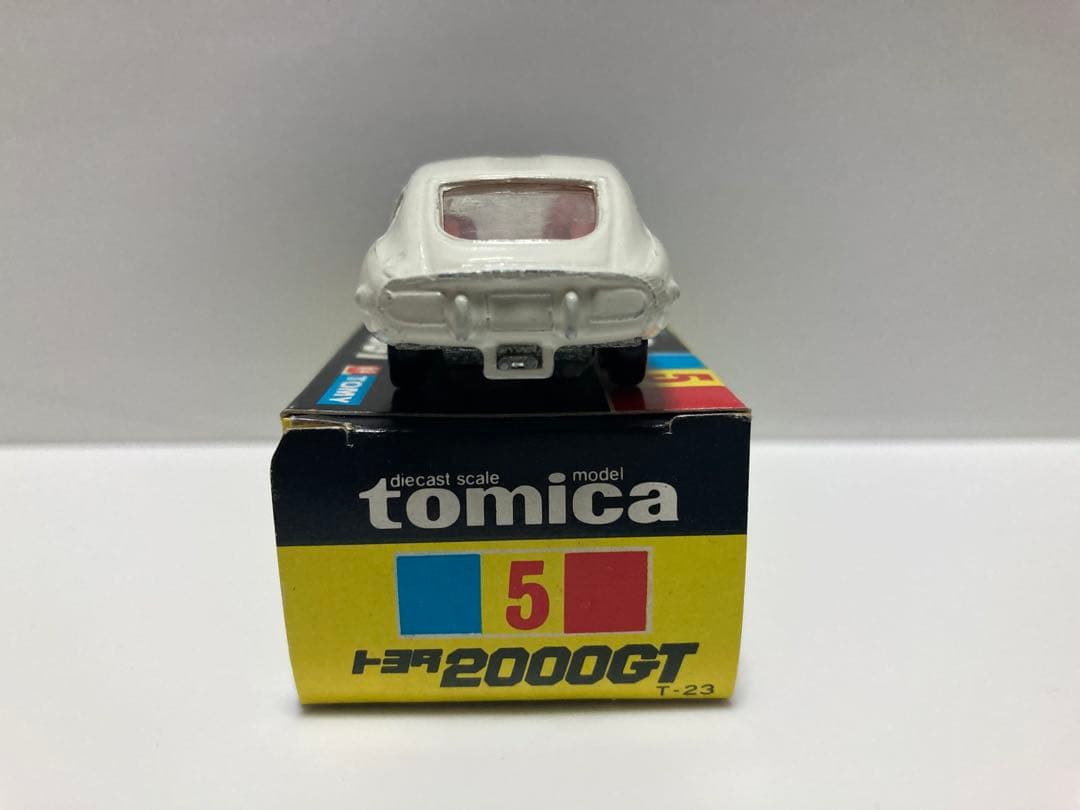 トミカ　日本製　トヨタ2000GT 1Aホイール　黒箱