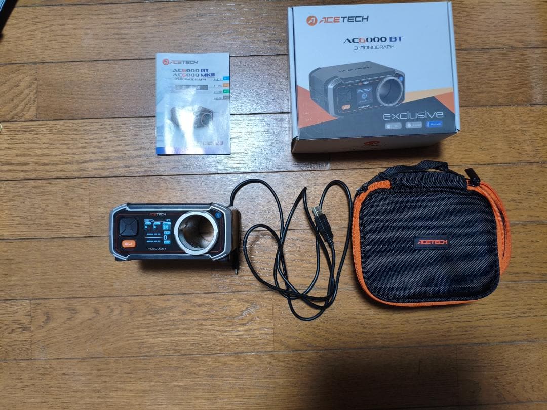 ACETECH AC6000 BT 弾速計　BB弾 射撃速度測定 初速計