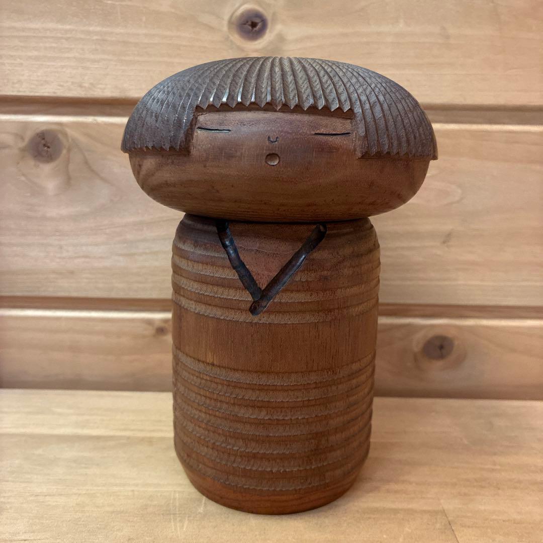 こけし 村上けん一作 創作こけし