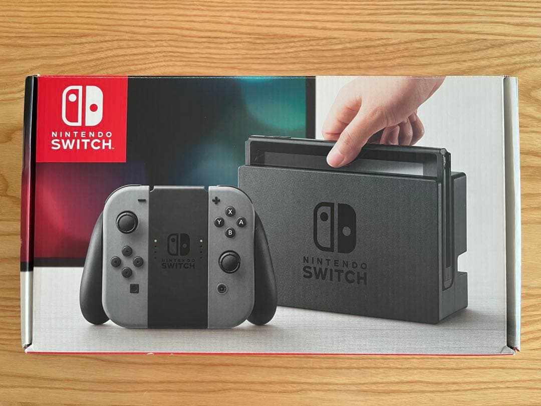 【値下げ】Nintendo Switch 本体 グレー ジョイコン付き