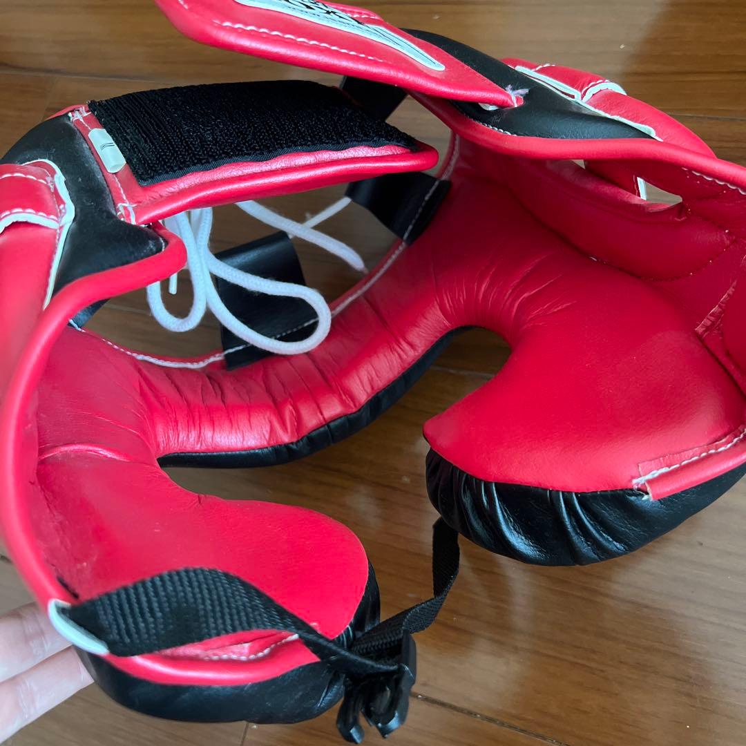 ☆【美品】ISAMI ボクサーヘッドガード　ボクシング　ヘッドギア　Mサイズ