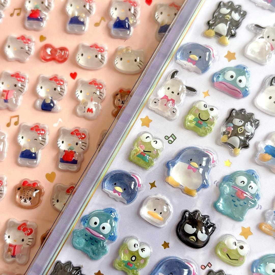 タイムセール·͜·❤︎‬正規品ボンボンドロップシール♡サンリオ コンプリート♡8種