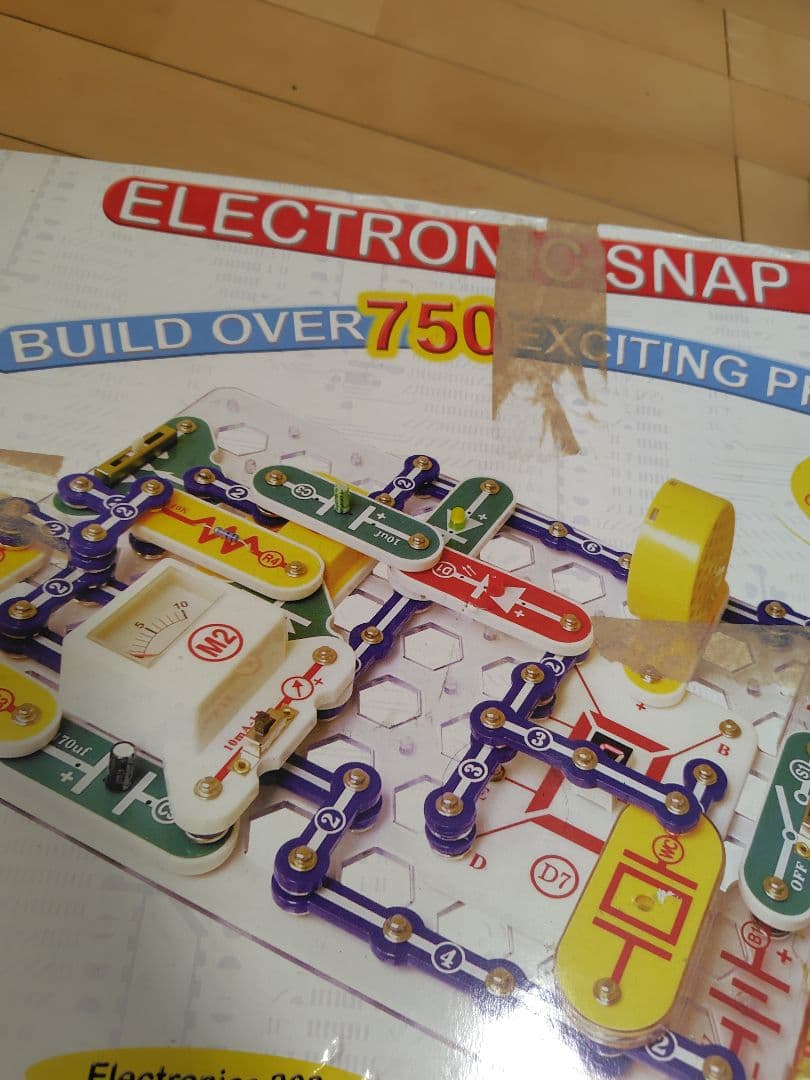 エレクトロニック スナップ キット 750 おもちゃ 知育玩具 Panko