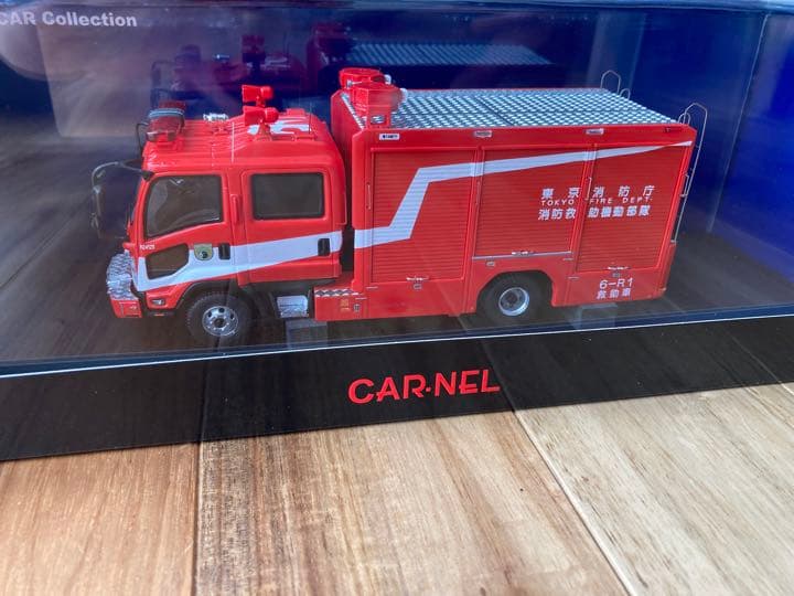 u*0様 [希少]東京消防庁　第6消防方面本部　消防救助機動部隊　救助車　模型