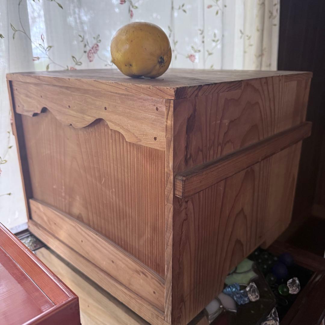 迎春感謝‼️キャラメル色‼️JAPAN 飛騨春慶塗飴色「胴張り御膳」5客木箱入