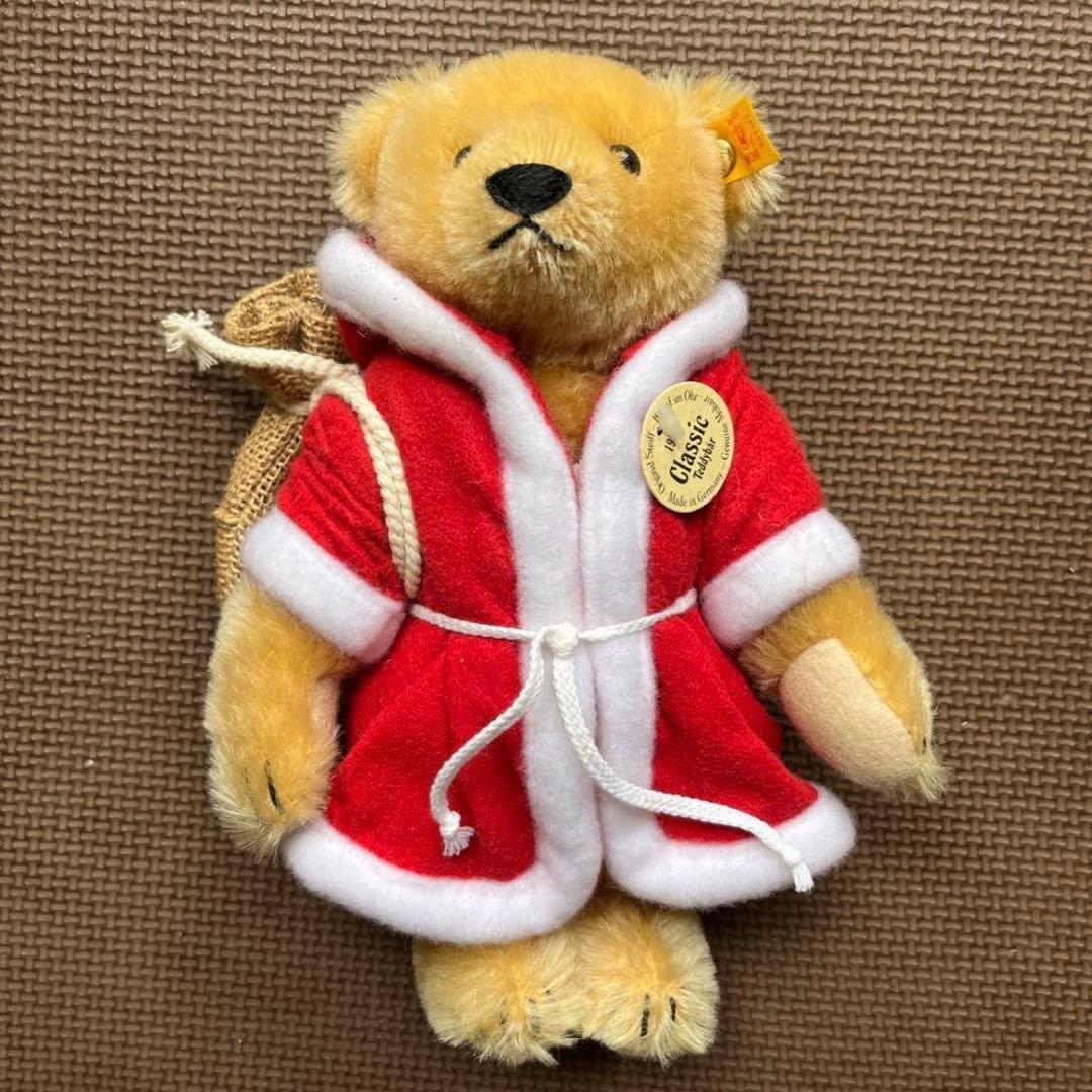 シュタイフ テディベア　サンタクロース　クリスマス