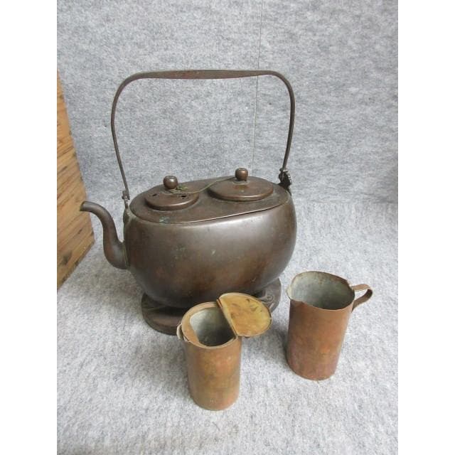 手提燗銅壷箱付き [B27935]