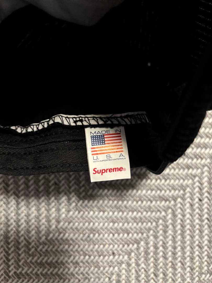 帽子 Supreme Corduroy S Logo 6-Panel \"Black\"