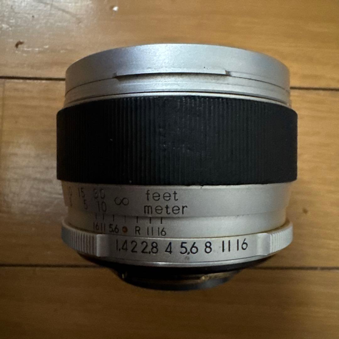 レンズ(単焦点) topcon RE auto TOPCOR 58mm f1.4