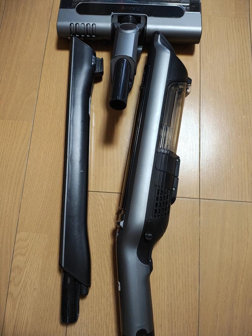 シャーク★コードレスクリーナー★CS401JGR★バッテリー新品と同等★1