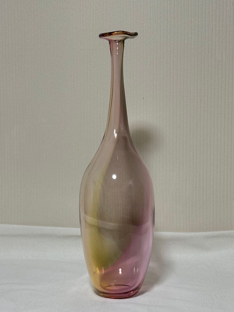 kiri様　コスタボタ　ピンクグラデーションガラスボトル