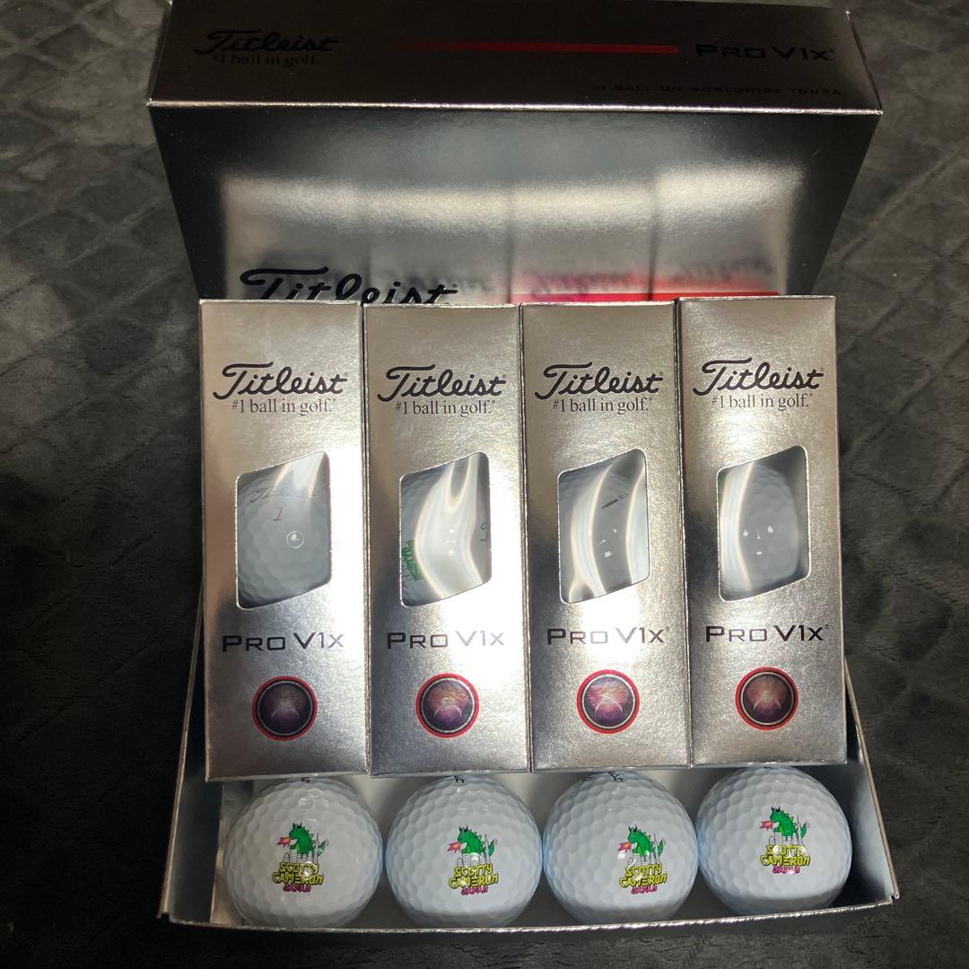 スコッティキャメロン タイトリスト★ボール PRO V1 Xゴジラジャパン 限定