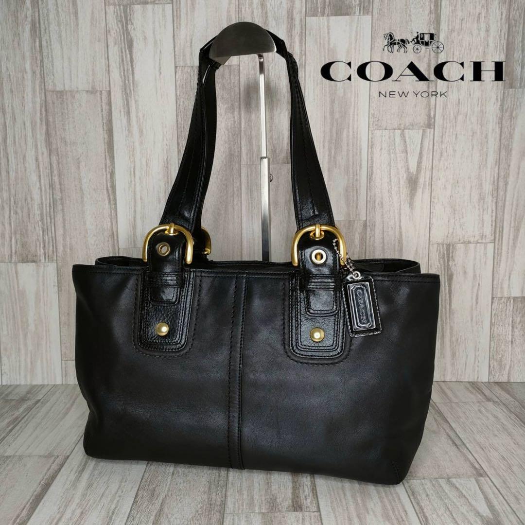 50 COACH コーチ　レザー　ハンドバッグ　トートバッグ