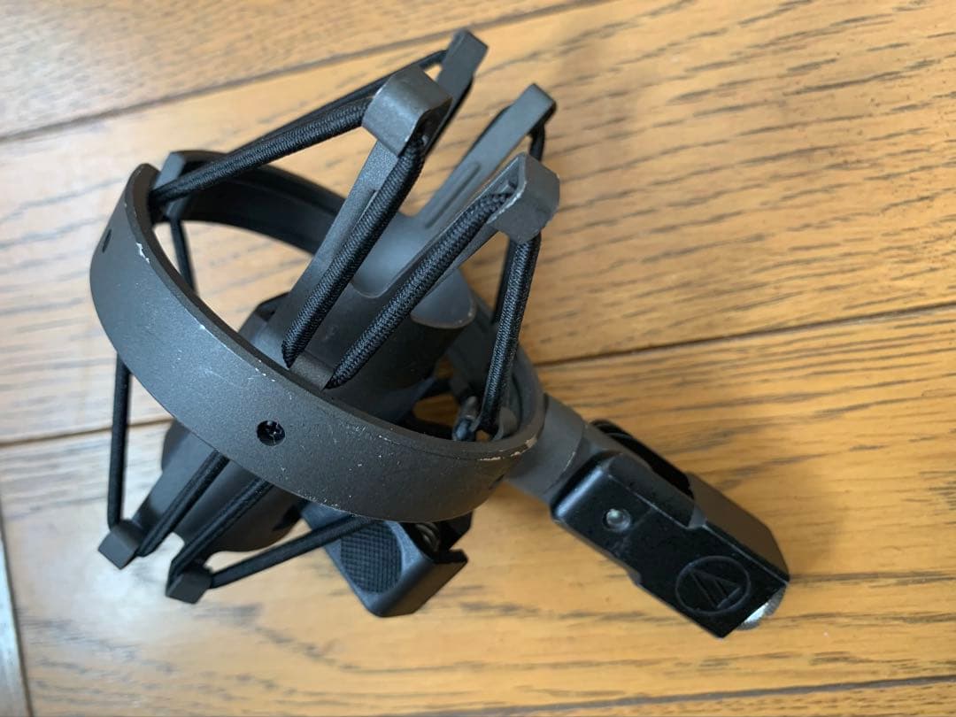 オーディオテクニカ AT822（マイク）、AT8410a（ショックマウント）