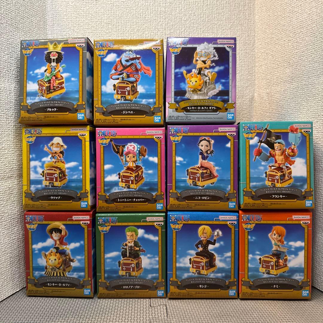 【麦わらストア ALL ABOARD 11種セット 】 ワンピース ワーコレ