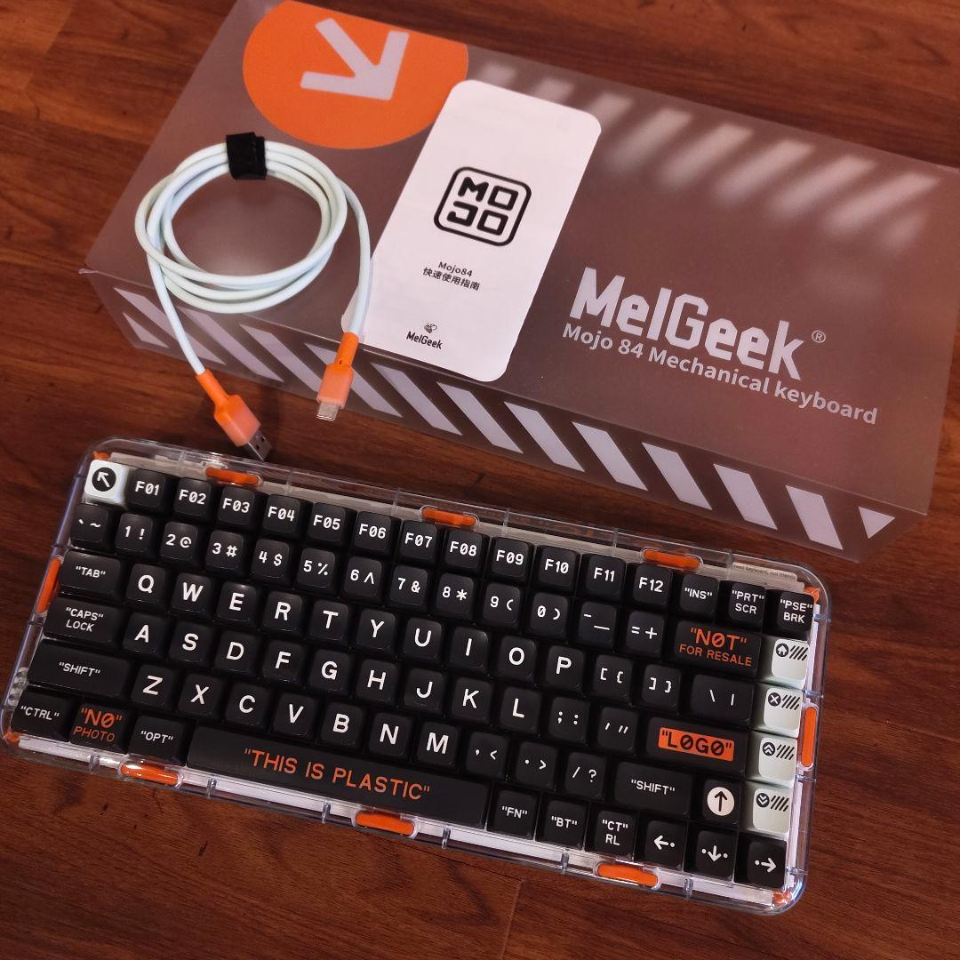 MelGeek Mojo84 カイルボックスプラスチック軸