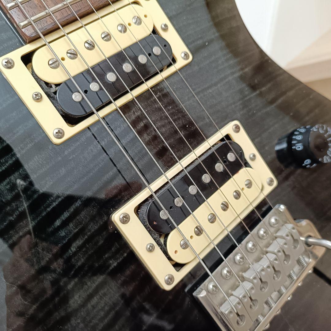 PRS SE CUSTOM 24 gray black メンテ済