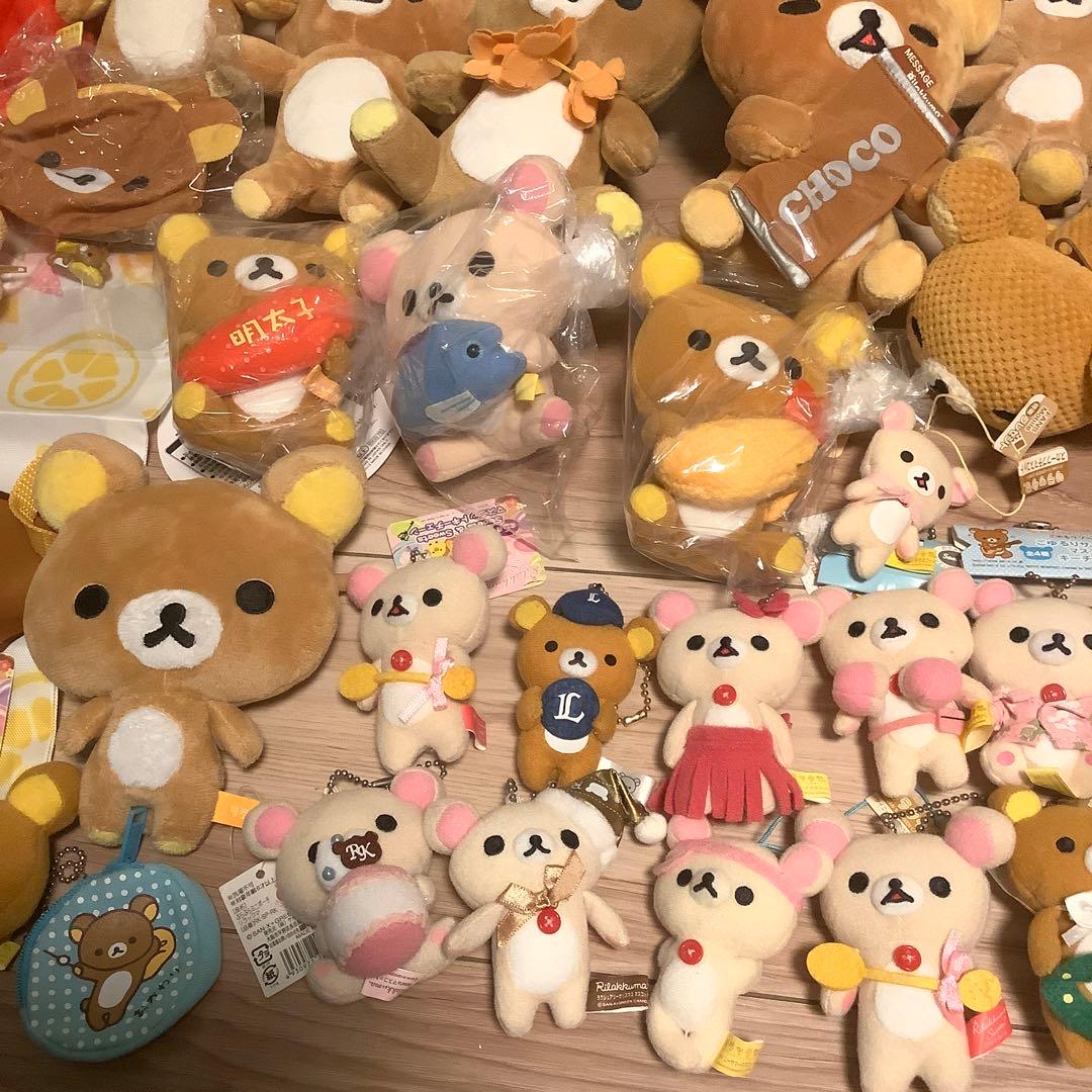 リラックマ ぬいぐるみ　ハンドパペット　マスコット　まとめ売り