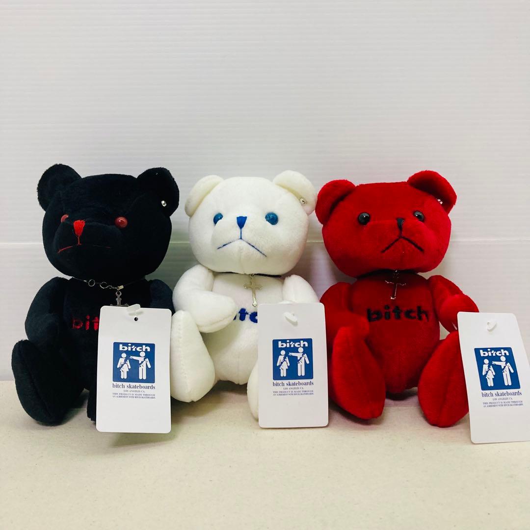 【激レア】bitch skateboards　ビッチストリートベア2　3体セット