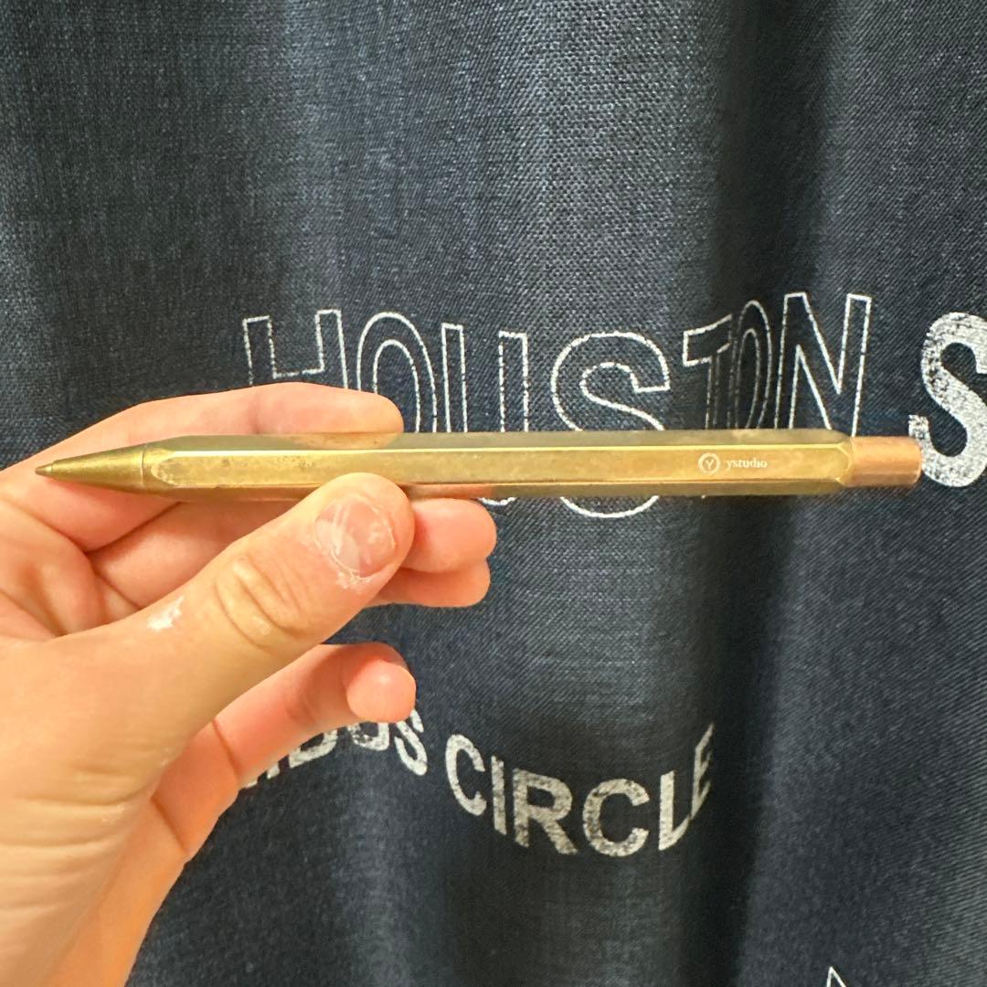 ワイスタジオ真鍮シャープペンシル0.7m