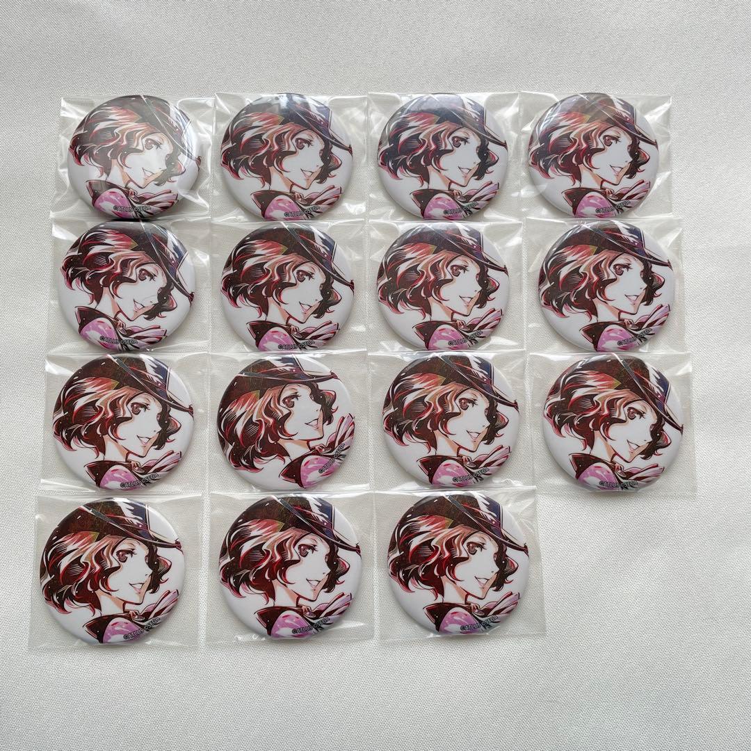 ペルソナ5 ノワール　奥村春　缶バッジ　Ani-Art