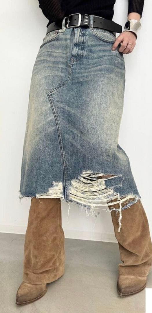 アパルトモン【R13/アールサーティーン】 デニムスカート美品